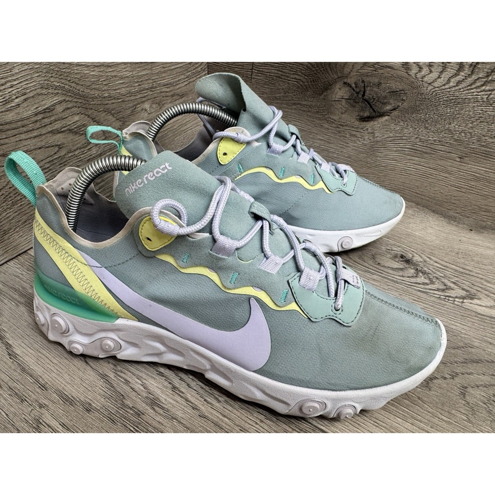 Nike React Element 55 Ocean Cube - BQ2728-301 Womens 10 Running shoes Sneakers